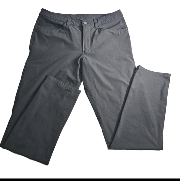 Lululemon ABC 5 Pocket Men’s W 32 Gray Classic Fit Golf  Work Athleisure Pants - Picture 1 of 13